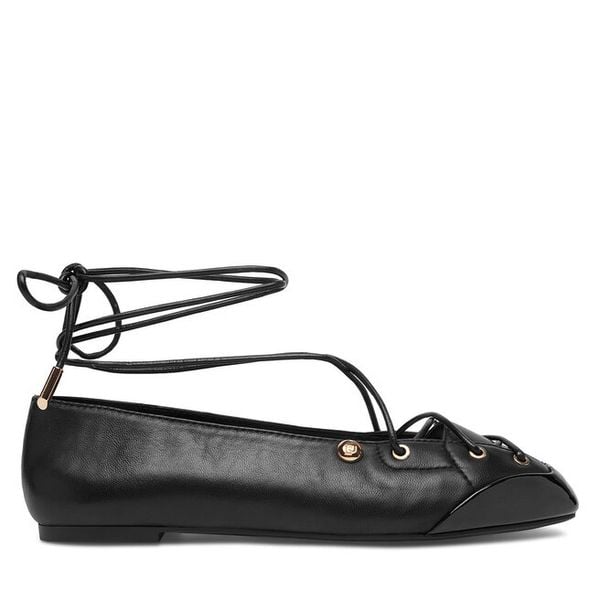 Baleriny Liu Jo. Czarne baleriny damskie Liu Jo, bez wzorów, bez obcasa. Za 659.99 zł.