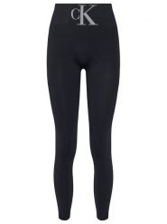 Calvin Klein Legginsy 701233380 Czarny Slim Fit. Czarne legginsy damskie Calvin Klein, xl, bez wzorów, z syntetyku. Za 79.99 zł.