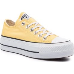 Trampki CONVERSE - Ctas Lift Ox 564385C Butter Yellow/Black/White. Półbuty damskie Converse. W wyprzedaży za 239.00 zł.
