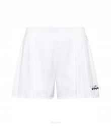 Spódniczka tenisowa Diadora L. Skort Icon. Białe spódnice damskie Diadora, l, bez wzorów, z materiału, sportowe, dopasowane. Za 152.99 zł.
