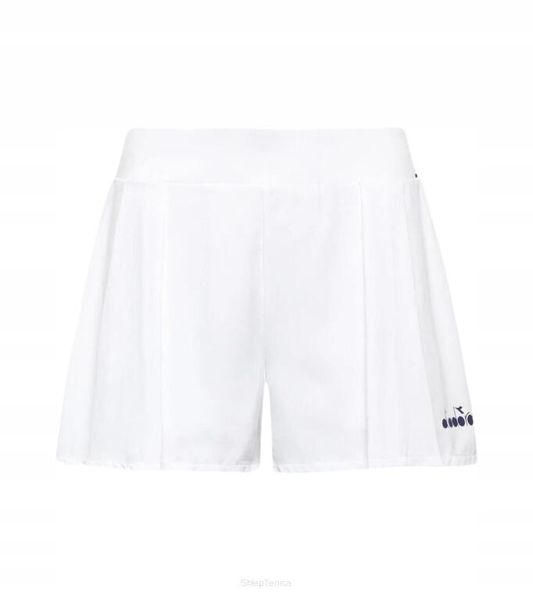 Spódniczka tenisowa Diadora L. Skort Icon. Białe spódnice damskie Diadora, l, bez wzorów, z materiału, sportowe, dopasowane. Za 139.99 zł.