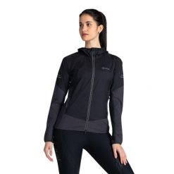 Kurtka damska Kilpi Rayen. Czarne kurtki sportowe damskie Kilpi, xs, bez wzorów, z nylonu, bez kaptura, do biegania. Za 254.83 zł.