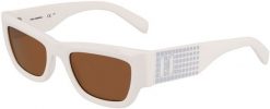 Karl Lagerfeld Okulary KARL LAGERFELD KL6141S522110. Okulary przeciwsłoneczne, Kolor biały. Kobieta. NoSize. Białe okulary przeciwsłoneczne damskie KARL LAGERFELD. Za 263.84 zł.