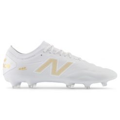 Korki męskie New Balance 442 ELITE FG V2 MS41FEW2 – białe. Białe buty sportowe męskie New Balance, z materiału, bez zapięcia, do piłki nożnej. Za 699.99 zł.