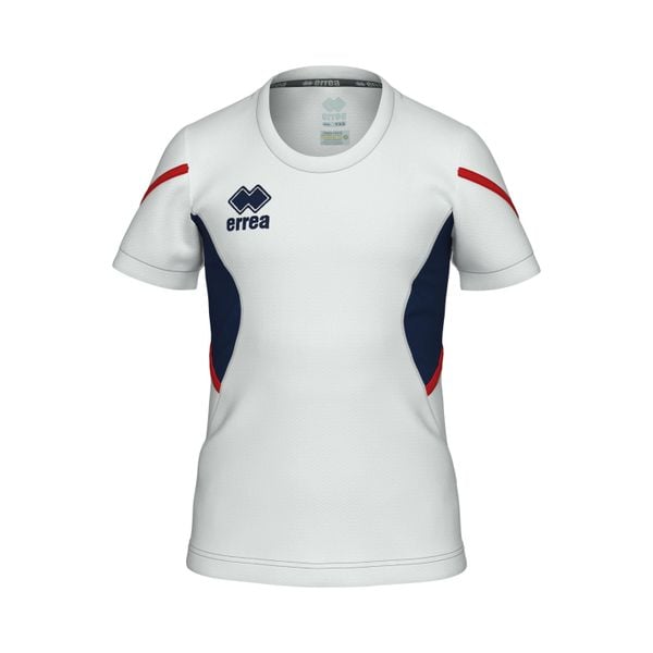 Koszulka dziewczęca Errea Corinne. Białe t-shirty i topy dla dziewczynek ERREA, bez wzorów, z materiału, bez ramiączek. Za 187.65 zł.