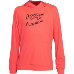 Nike Dri-FIT Kylian Mbappé Hoodie pomarańczowy. Brązowe swetry damskie Givova, na zimę, s, bez wzorów, z poliesteru, bez kołnierzyka, bez ramiączek, bez kaptura. Za 242.99 zł.