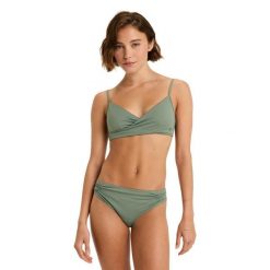 Dół bikini dla Kobiety BEACH CLASSICS HIPSTER Zielony. Zielone bikini damskie Roxy, s, bez wzorów. Za 139.99 zł.