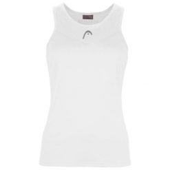 Damski tank top Head Easy Court. Białe koszulki sportowe damskie Head, bez wzorów, z materiału, sportowe, bez kołnierzyka. Za 199.00 zł.