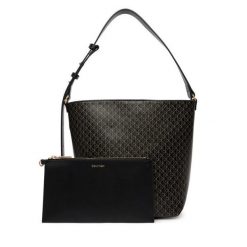 Torebka Calvin Klein. Czarne torebki do ręki damskie Calvin Klein, bez wzorów, klasyczne, bez dodatków. Za 529.99 zł.