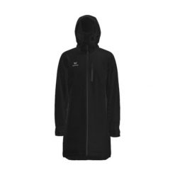 Kurtka stadionowa Erima Cmpt czarna. Czarne kurtki męskie Erima, m, bez wzorów, z polaru, bez kaptura. Za 428.00 zł.