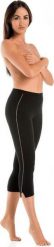 Teyli Legginsy bawełniane Athletico 3/4 czarne Czarny XL. Czarne legginsy damskie Teyli, xl, bez wzorów, z bawełny. Za 77.91 zł.