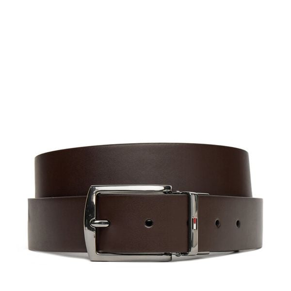 Pasek Męski Tommy Hilfiger. Brązowe paski damskie Tommy Hilfiger, bez wzorów. Za 195.99 zł.