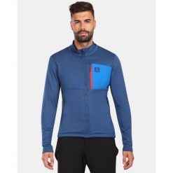 Męska polarowa warstwa środkowa Kilpi ERIN-M. Niebieskie bluzy męskie Kilpi, na zimę, m, bez wzorów, z polaru, bez kaptura. Za 422.05 zł.