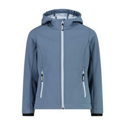 Kurtka softshell z kapturem dziewczęca CMP. Niebieskie kurtki i płaszcze dla dziewczynek CMP, bez wzorów, z materiału, długie, z kapturem. Za 258.55 zł.