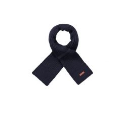 Chusta dla niemowlaka Barts Dicey. Niebieskie szaliki dla dzieci Barts, bez wzorów, z poliamidu. Za 148.50 zł.