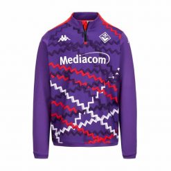 Bluza Fiorentina Ablaspre Pro 8 2024/25. Czerwone bluzy męskie Kappa, bez wzorów, bez kaptura. W wyprzedaży za 252.00 zł.