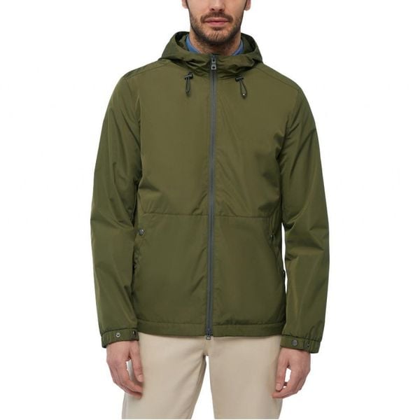 Kurtka GEOX M LEITAN MID PARKA Zielony. Zielone kurtki męskie Geox, m, bez wzorów, z tkaniny, bez kaptura. Za 532.99 zł.