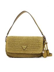 Guess Torebka Ofelia HWWG99 23190 Zielony jasny. Zielone listonoszki damskie Guess, z aplikacjami, bez dodatków. Za 589.99 zł.