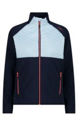 Kurtka hybrydowa dla kobiet do wędrówek CMP. Czarne kurtki damskie Campagnolo, s, bez wzorów, bez kaptura. Za 316.25 zł.