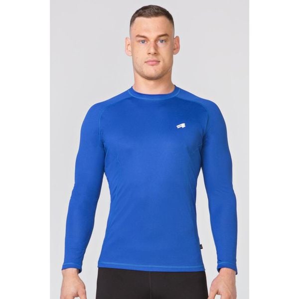 Koszulka termoaktywna z długim rękawem fitness męska Rough Radical Fury LS. Niebieskie buty sportowe męskie ROUGH RADICAL, m, bez wzorów, bez kołnierzyka, bez ramiączek, na fitness i siłownię. W wyprzedaży za 59.99 zł.
