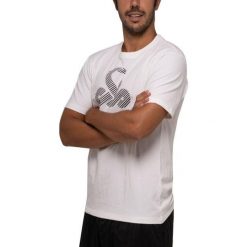 Biała koszulka męska Vibor-a Taipan. Białe koszulki sportowe męskie VIBORA, m, bez wzorów, z materiału, bez kołnierzyka, bez ramiączek. Za 151.99 zł.