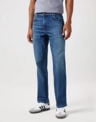 WRANGLER TEXAS MĘSKIE SPODNIE JEANSOWE JEANSY DŻINSY HARE 112350862 W121017969. Czarne jeansy męskie Wrangler, biznesowe. Za 229.99 zł.