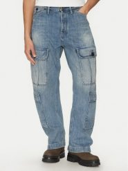 G-Star Raw Jeansy Bend 3D D26111-D499 H121 Niebieski Loose Fit. Niebieskie jeansy męskie G-Star Raw, retro. Za 539.99 zł.
