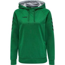 Bluza do piłki ręcznej damska Hummel hml GO z kapturem. Zielone bluzy sportowe damskie Hummel, s, bez wzorów, z kapturem, do piłki ręcznej. W wyprzedaży za 180.00 zł.