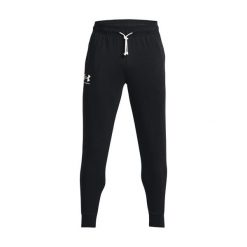 Spodnie Do Joggingu Męskie Frota Francuska Rival. Czarne spodnie materiałowe męskie Under Armour, m, bez wzorów. Za 287.99 zł.