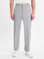 HUGO Mężczyźni - Spodnie garniturowe - Teagan Mężczyźni Modern Fit szary, 50. Szare eleganckie spodnie męskie Hugo, m, bez wzorów. Za 429.95 zł.