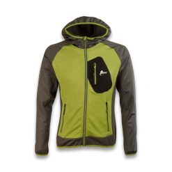 Bluza Ande Bregaglia Dorośli. Zielone bluzy męskie ANDE, l, bez wzorów, z elastanu, bez kaptura, trekkingowe. Za 350.99 zł.