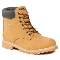 Trapery Fila. Żółte śniegowce i trapery damskie Fila. Za 279.99 zł.