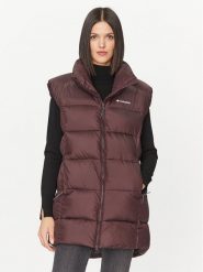 Columbia Bezrękawnik Puffect™ Mid Vest 2007711 Brązowy Regular Fit. Brązowe kurtki damskie Columbia, m, bez wzorów, z syntetyku, bez kaptura, outdoorowe. Za 379.99 zł.