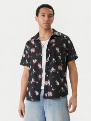 RVCA Koszula Morning Glory AVYWT00490 Czarny Regular Fit. Czarne koszule męskie RVCA, m, bez wzorów, z wiskozy, bez kołnierzyka, bez ramiączek. Za 299.99 zł.