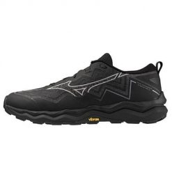 Buty do biegania męskie Mizuno Wave Daichi 9 Gtx. Czarne buty sportowe męskie Mizuno, z materiału, bez zapięcia, do biegania, mizuno wave. Za 589.00 zł.