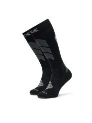 X-Socks Skarpety narciarskie Ski Expert WYXXW24U Czarny. Czarne skarpety damskie X-Socks, bez wzorów, z syntetyku. Za 179.99 zł.