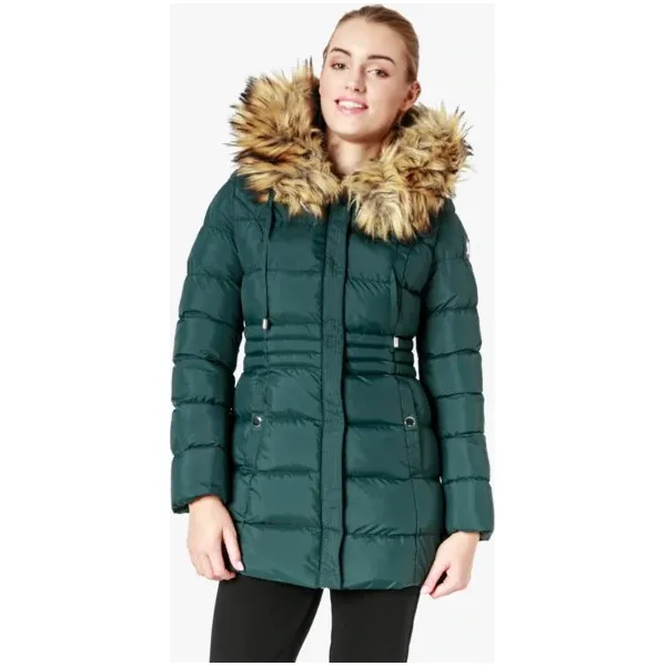 Feewear Kurtka Joyful , zielony, rozmiar M. Zielone kurtki damskie Feewear, na zimę, m, bez wzorów, z futra, bez kaptura. W wyprzedaży za 249.99 zł.