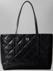 Calvin Klein shopper Kobiety czarny, ONE SIZE. Czarne torebki shopper damskie Calvin Klein, bez wzorów, ze skóry, biznesowe, pikowane, bez dodatków. Za 479.95 zł.