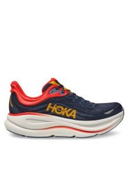 Hoka Buty do biegania Bondi 9 1162011 Granatowy. Niebieskie buty sportowe męskie HOKA, z materiału, bez zapięcia, do biegania. Za 499.99 zł.