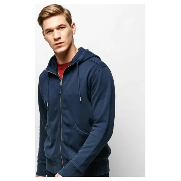 Timberland Bluza Mad River Garment Dye Hoodie , granatowy, rozmiar M. Niebieskie bluzy męskie Timberland, m, bez wzorów, z bawełny, bez kaptura. Za 479.99 zł.