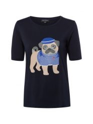 Franco Callegari Koszulka Kobiety Bawełna niebieski, M. Niebieskie t-shirty damskie Franco Callegari, m, bez wzorów, z bawełny, bez kołnierzyka. Za 119.95 zł.
