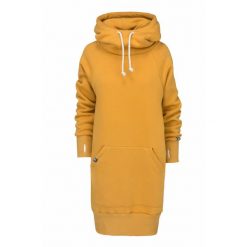 Bluza sportowa z kapturem damska DEEP TRIP Luzak. Żółte bluzy damskie DEEP TRIP, l, bez wzorów, z bawełny, z kapturem. Za 369.00 zł.