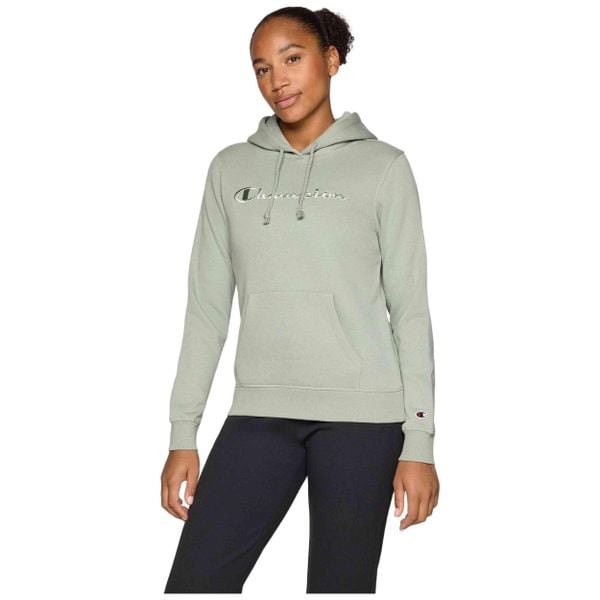 Bluza damska Champion Hooded Sweatshirt. Zielone bluzy damskie Champion, s, bez wzorów, z bawełny, bez kaptura. Za 203.99 zł.