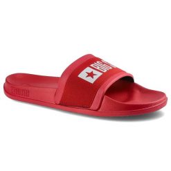 Czerwone Klapki Big Star Damskie Buty Profilowane. Czerwone klapki damskie Big Star, bez wzorów, retro, bez obcasa. Za 49.00 zł.