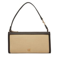 Torebka Calvin Klein. Brązowe torebki do ręki damskie Calvin Klein, bez wzorów, klasyczne, bez dodatków. Za 369.99 zł.