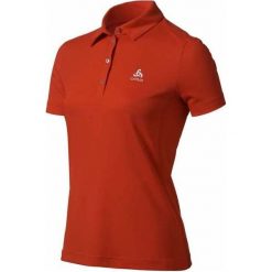 Odlo Koszulka damska s/s v-neck VIVIAN czerwona r. S (241161). T-shirty damskie marki Odlo. Za 78.88 zł.