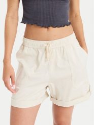 Roxy Szorty materiałowe Sweetest Day ERJNS03588 Écru Regular Fit. Szorty damskie Roxy, xl, bez wzorów, z bawełny. Za 189.99 zł.