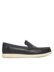 Clarks Mokasyny Bratton Loafer 26181278 Granatowy. Niebieskie mokasyny męskie Clarks, ze skóry. Za 279.99 zł.