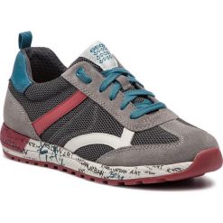 Sneakersy GEOX - J Alben B. A J929EA 01422 C1102 D Grey/Dk Red. Półbuty chłopięce marki Geox. Za 329.00 zł.