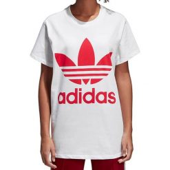 Adidas Koszulka damska Originals Treofil Tee biała r. 40 (CY2275). Bluzki damskie Adidas. Za 128.85 zł.